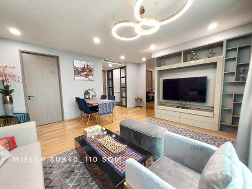 ให้เช่า คอนโด 2 ห้องนอนหรู สภาพใหม่เอี่ยม Mieler Sukhumvit40 Luxury Condominium 110 ตรม. ตกแต่งสไตล์ไทยโมเดิรน์ 4