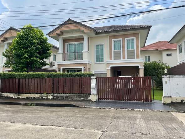 🏡🌳 ให้เช่าด่วน! บ้านเดี่ยว 2 ชั้น ภัสสร 19 รามอินทรา-วัชรพล-จตุโชติ 3 นอน 2 น้ำ จอดรถ 3 คัน! 1