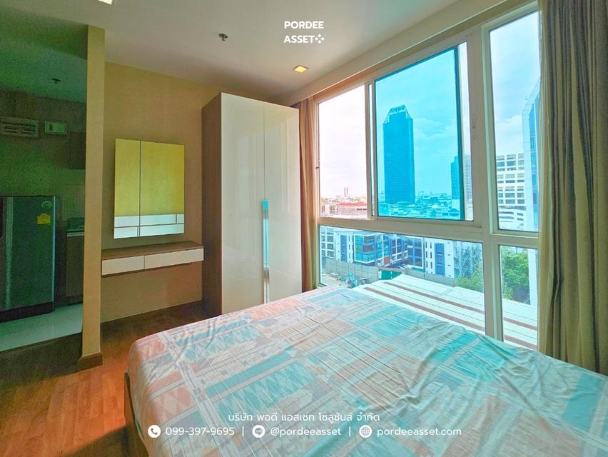 ขาย!! คอนโด วิช แอท สามย่าน ( 31 ตร.ม. ชั้น11 วิวเมือง ไม่มีตึกบัง) ถ.สี่พระยา บางรัก  : Wish @ Samyan 5