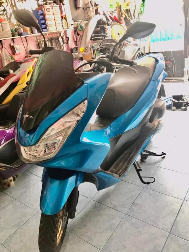 Honda pcx น้ำเงิน 4