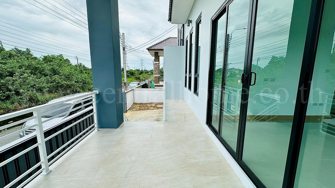 บ้านเดี่ยว ซอยเทพประทาน 1 บางกรวย - ไทรน้อย บ้านใหม่มือหนึ่ง ราคาถูก 18