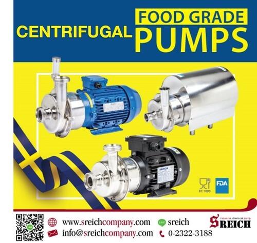 Stainless Centrifugal pump ปั๊มฟู้ดเกรดมาตรฐานยุโรป 1