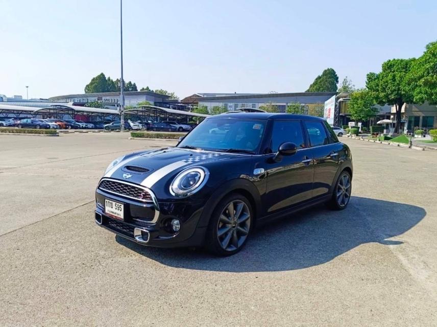 🚙🚐Mini Cooper S F56 5 door สีดำ ภายในดำ ล้อดำ สวยๆ ปี 2015 รหัส PEAT595