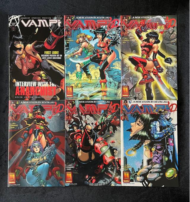 หนังสือการ์ตูน VAMPI Harris(2000) Commics US (ภาษาอังกฤษ) 1