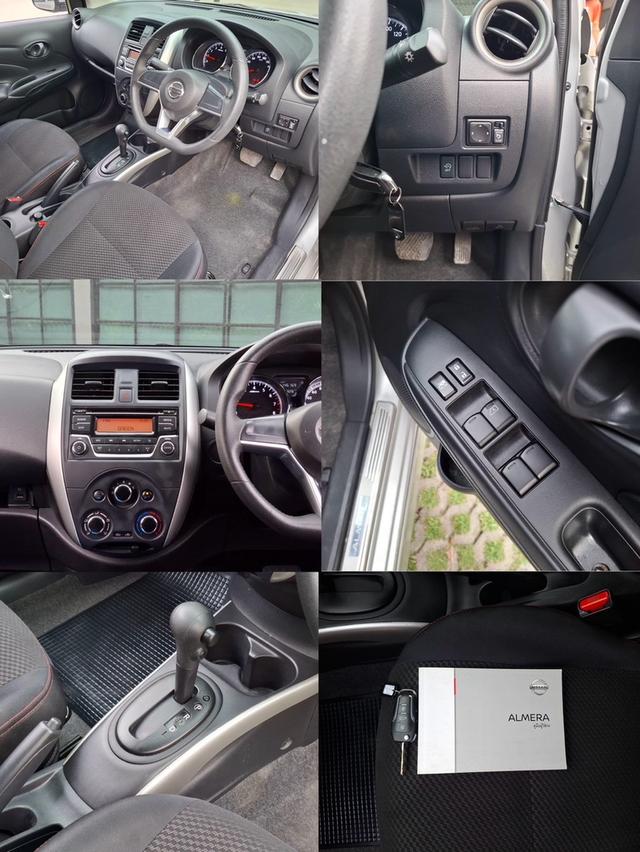 รหัสรถ KN9196 NISSAN ALMERA, 1.2 E SPORTECHปี2019 14