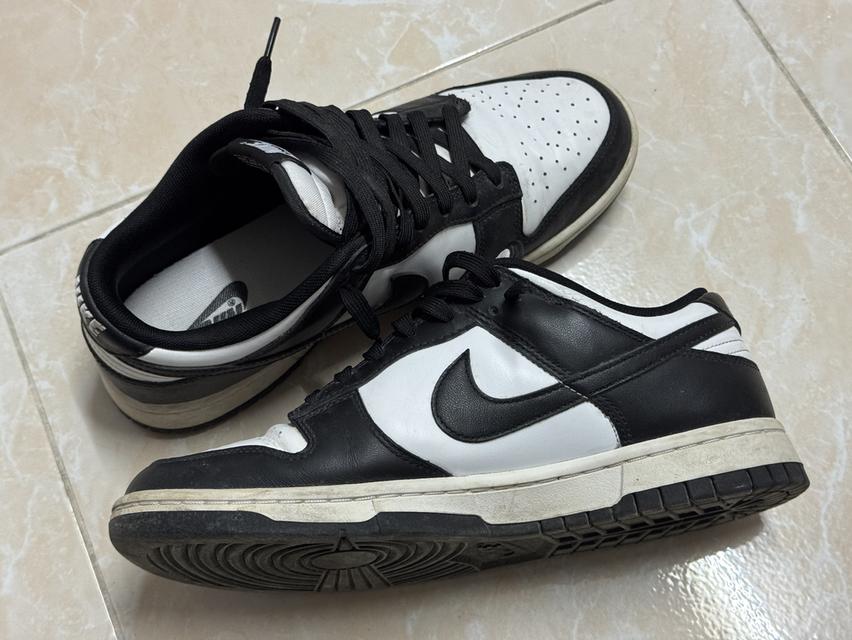 Nike dunk low panda แท้ (รับประกันจาก sasom) มือสอง ไม่ค่อยได้ใส่