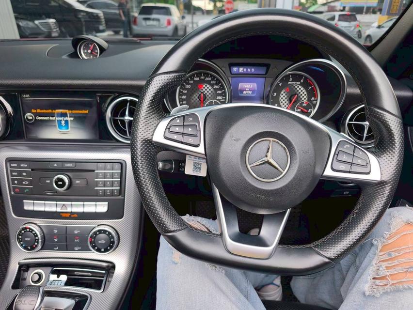 รหัสรถ KPV43 2017 Mercedes Benz AMG SLC43 3.0 BI Turbo Roadster สีแดง 6