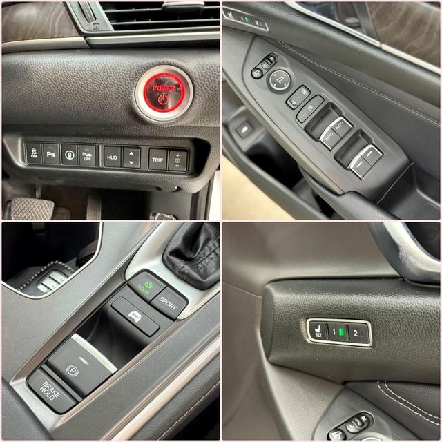 HONDA ACCORD 2.0 HYBRID TECH ปี2016 รถบ้านแท้ ตัวท็อปสุดของรุ่น 15