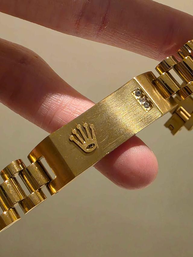 ของสะสม สร้อยข้อมือ ROLEX สวยสีทอง เก่าเก็บ น่าสะสม เดิมๆ หายาก เดิมๆ ขายตามสภาพ พร้อมส่ง รูปที่ 10
