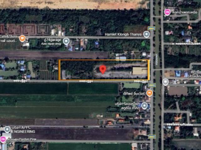 ขายที่ดิน 20 ไร่ ต.คลองหก อ.คลองหลวง จ.ปทุมธานี (ติดถนนสาธารณะ) 2