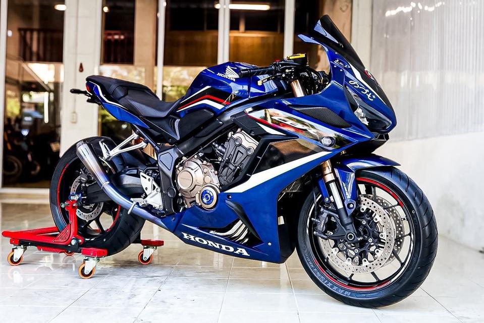 CBR650R ปี 2022 Honda น้ำเงิน รูปที่ 2