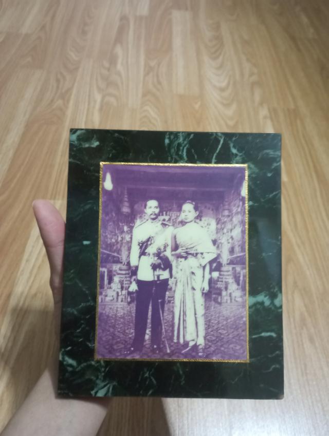 กรอบรูปรัชกาลร.5กับสมเด็จพระนางเจ้าสุนันทาราชเทวี 2