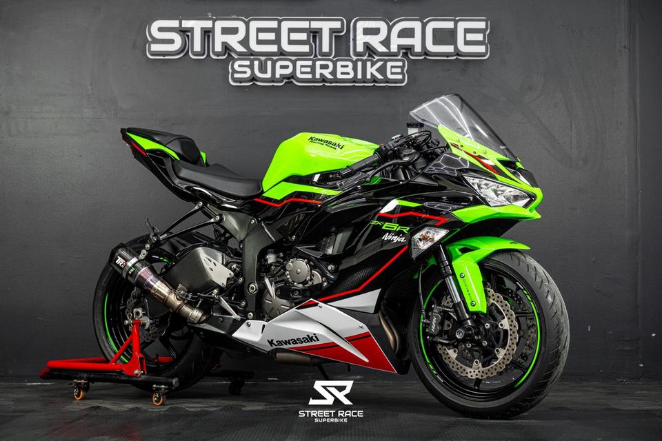 KAWASAKI ZX6R 2022 รถสวย ไมล์น้อย