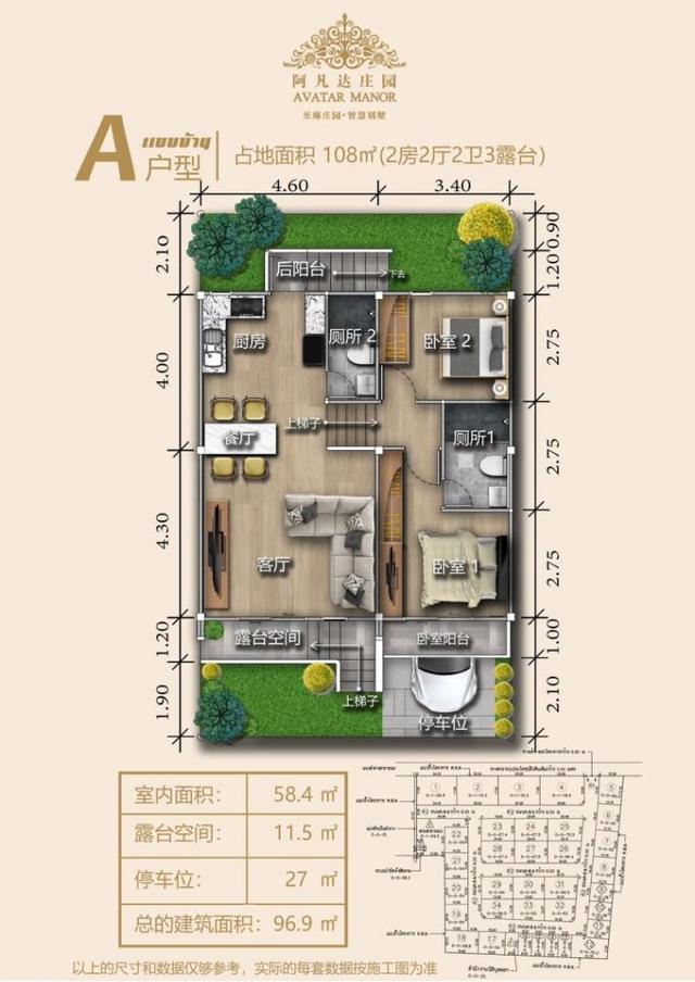 P-2 ขายบ้านสร้างใหม่ในโครงการ Avatar Manor พื้นที่ อ.หัวหิน ราคาเริ่มต้น 3.59 ล้านบาท 6