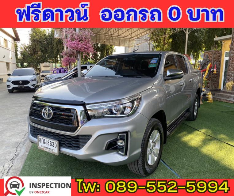 2019 4x4  เกียร์ออโต้  Toyota Hilux Revo 2.8 DOUBLE CAB G  2
