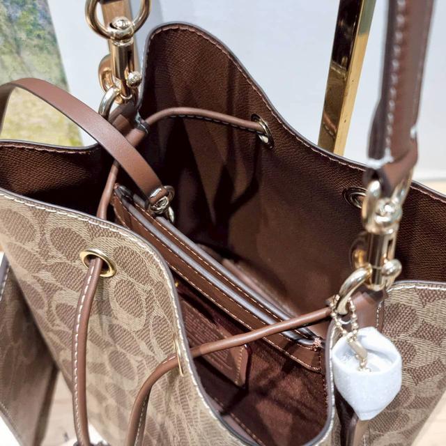 กระเป๋า COACH CBH07 ROWAN BUCKET IN SIGNATURE CANVAS BAG 16