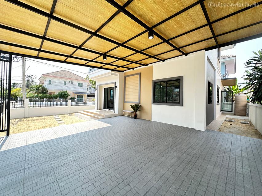 หมู่บ้านนนทวีวิลล์ 5 มิตรไมตรี-คู้ซ้าย บ้านเดี่ยวหลังมุม ราคาพิเศษ โซนหนองจอก 3