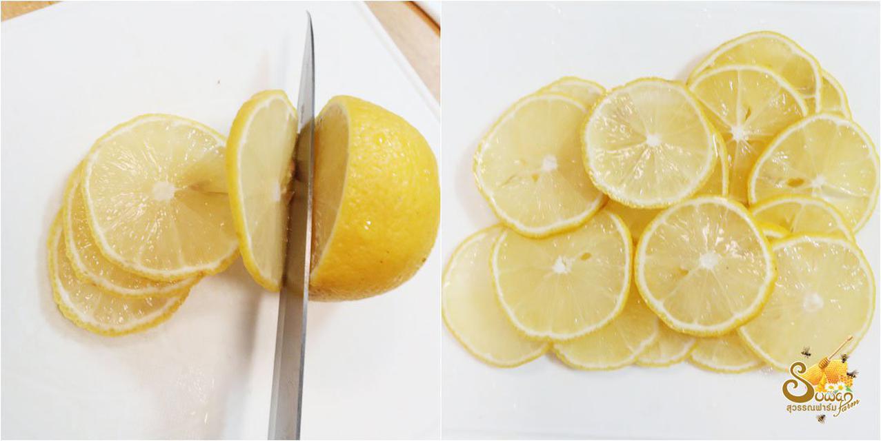 เมนูสดชื่น เลมอนดองน้ำผึ้ง Lemon Honey Preserve 5