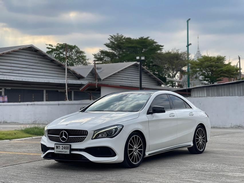 Mercedes-Benz CLA250 AMG Facelift White Art Edition (W117) ปี 2018 จด 2019 รหัส NCT2468 4