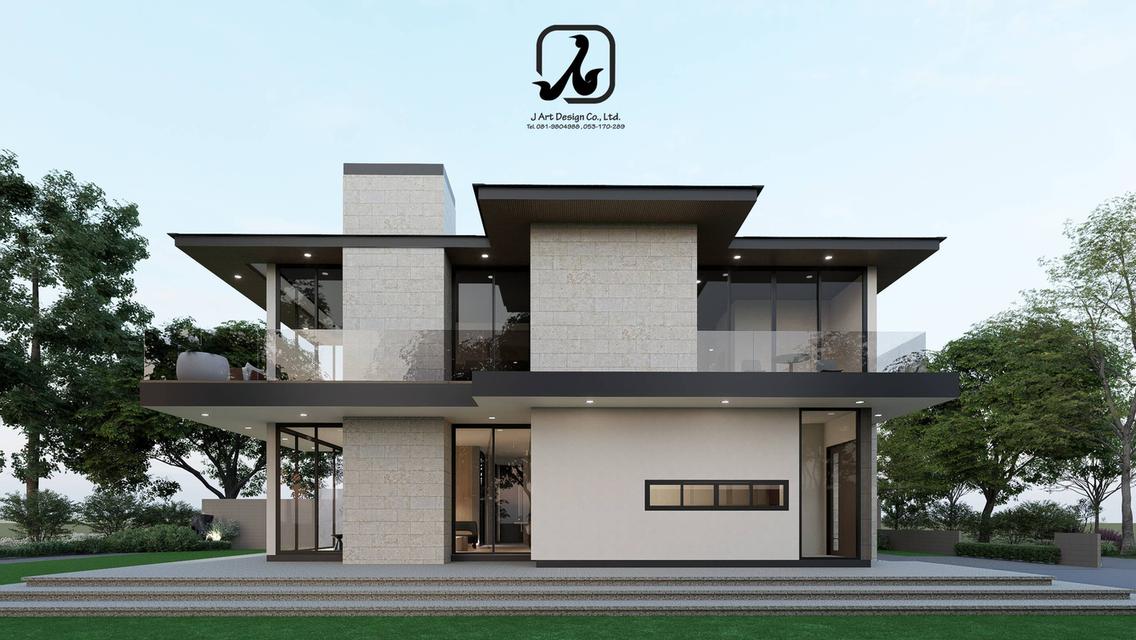 รับออกแบบและรับเหมาก่อสร้างบ้าน เชียงราย 4