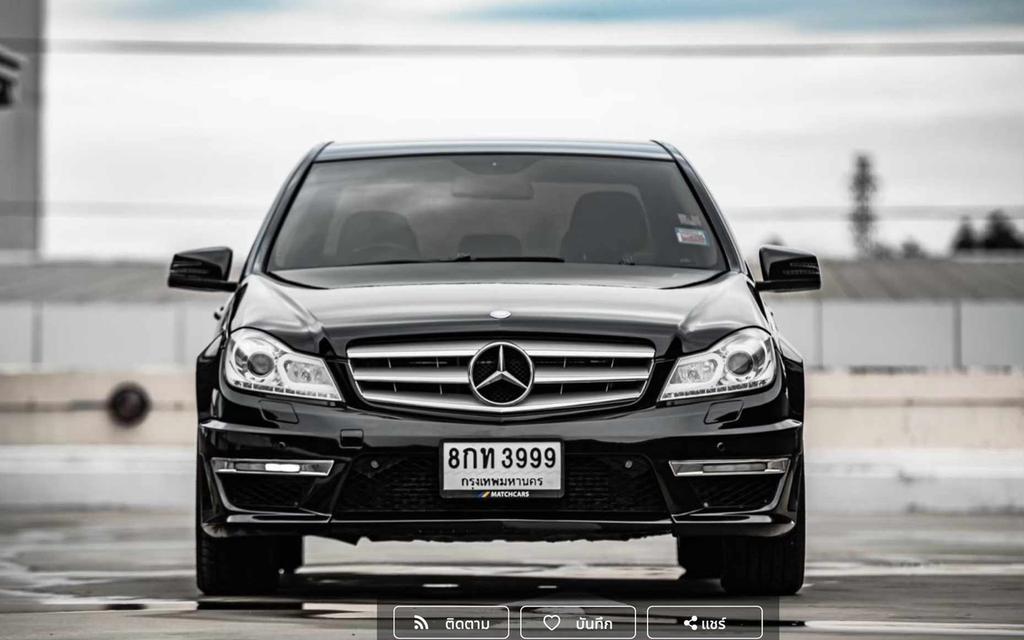รูป Mercedes-Benz C200 CGI 1.8 Elegance Facelift 2012