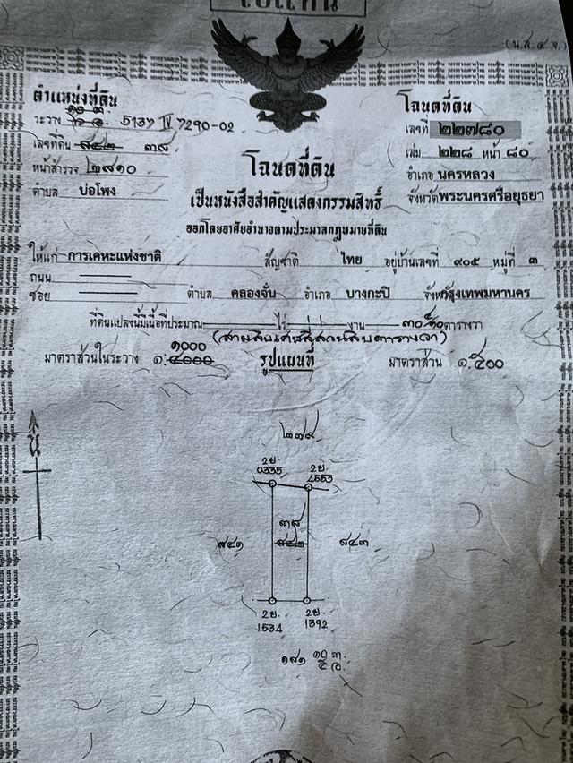 บ้านพร้อมที่ดิน จังหวัดพระนครศรีอยุธยา 1
