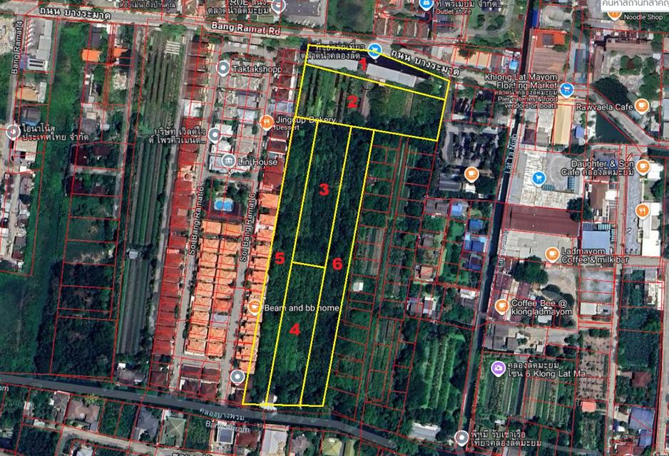 ขายที่ดินแปลงใหญ่ ใกล้ตลาดคลองลัดมะยม เหมาะพัฒนาโครงการที่อยู่อาศัยและเชิงพาณิชย์ 10