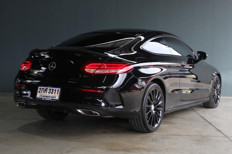 รหัสรถ  BM3311 Benz C250 Coupe AMG 2017 7