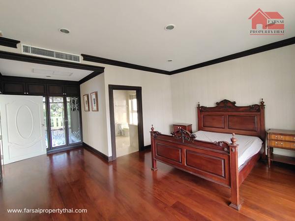 ให้เช่าบ้านคฤหาสน์ 2 ชั้นเนื้อที่ 240ตร.ว พื้นที่ใช้สอย 750ตร.ม 6ห้องนอน 6ห้องน้ำ เฟอร์ครบ ถนนลาดพร้าว เขตจตุจักร ราคาเช่า 200,000 บ/ด 19