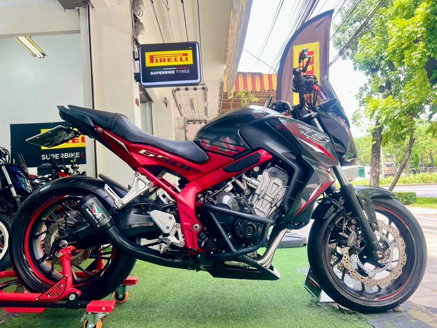 CB650F ปี2016 Honda ดำแดง