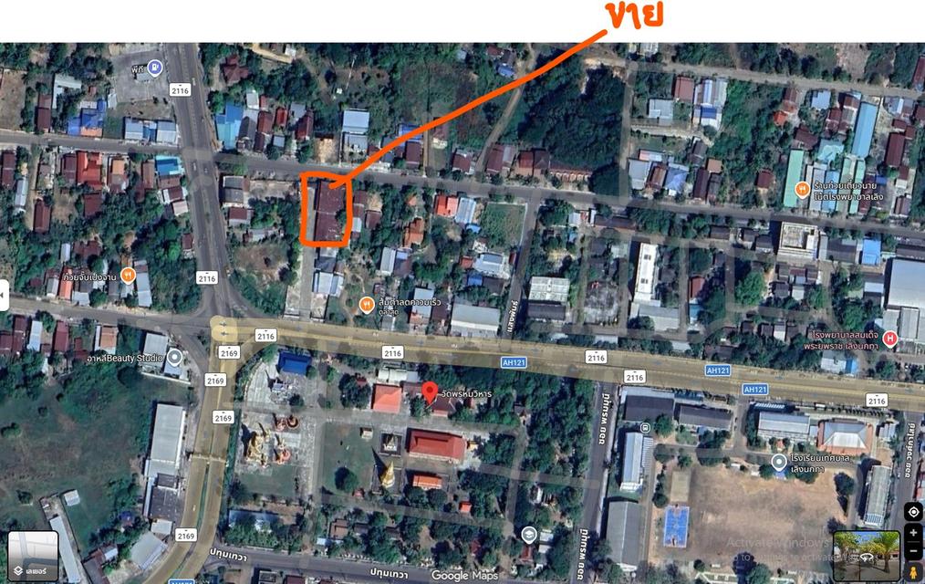 ขายที่โกดังติดถนนหลังเส้นโรงพยาบาลสมเด็จพยุพระราชเลิงนกทา หน้ากว้างติดถนน 32ม.ลึก43 ม.เนื้อที่ทั้งหมด3.617 งาน ห่างโรงพยาบาล 300 เมตร  เขต ทต.เลิงนกทา 2
