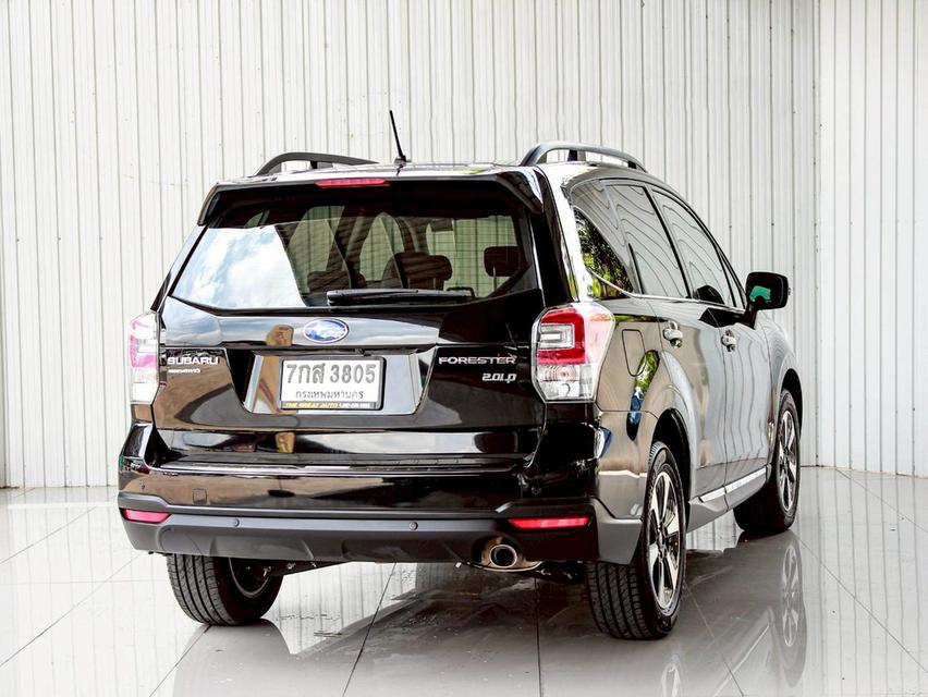 SUBARU FORESTER 2.0 I-P ปี 2018 สีดำ เกียร์ AUTO เครื่องยนต์ เบนซิน เลขไมล์เพียง 158,119 km. 6