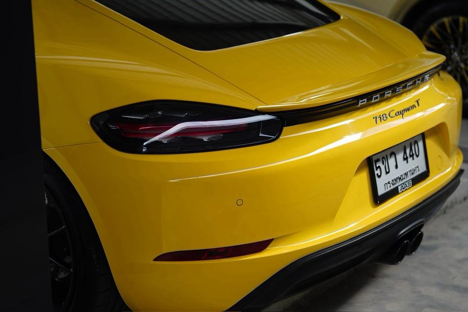 Porsche 718 Cayman T (Light Weight) 2022 สภาพของรถเหมือนป้ายแดงกลิ่นความเป็นรถใหม่ยังอยู่ ออกศูนย์ AAS รูปย่อยที่ 4