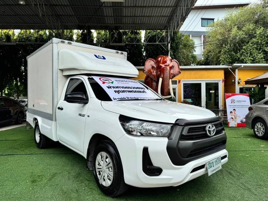  #รถมือสอง TOYOTA REVO  SINGLECAB รุ่นตัว ENTRY ดีเซล  ปี2020  มีตู้แห้ง เครื่อง2.4cc. เกียร์ธรรมดา  -รถไมล์แท้100%คะ  2