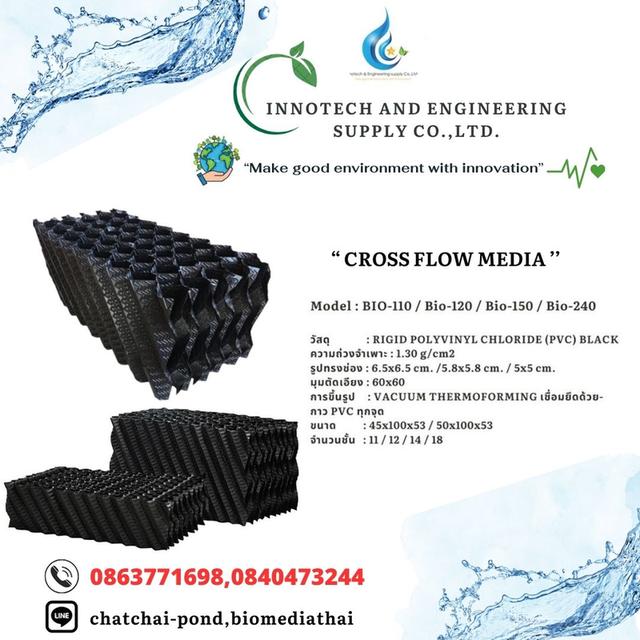 086-3771698 ผู้ผลิตจัดจำหน่าย cross flow media ราคาถูก 1