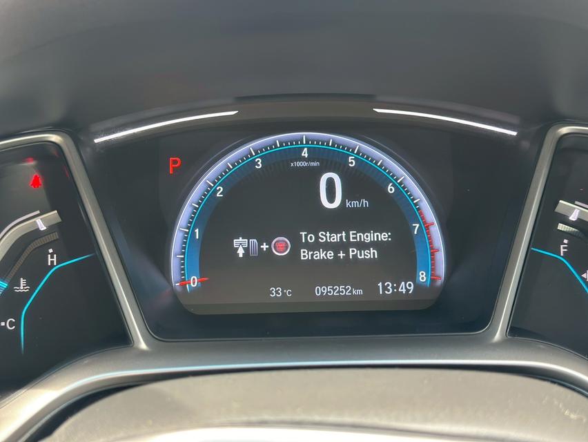 รหัสรถ PEAT3991 HONDA CIVIC FC 1.8EL ปี 2021 สีเทา 8