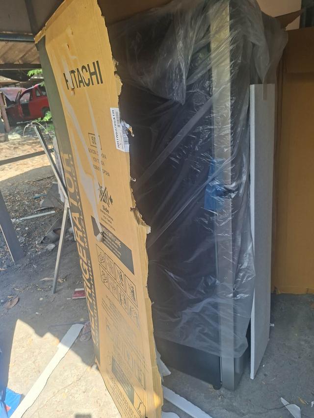 Hitachi ฮิตาชิ ตู้เย็น 2 ประตู 12.2Q 344 ลิตร รุ่น HRTN6379SXTH