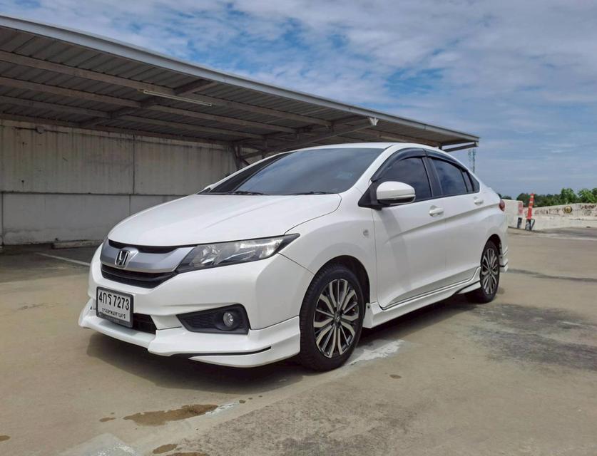 HONDA CITY 1.5 S CNGโรงงาน  Auto  ปี2015 สีขาว
