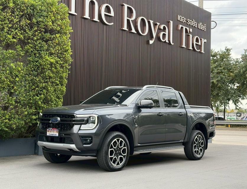 รหัสรถ AP6116 2024 #FORD #RANGER, 3.0 V6 TURBO WILDTRAK 4WD สีเทา