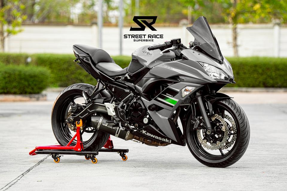 Ninja650 ปี 2017 สีเทา –ฟรีดาวน์