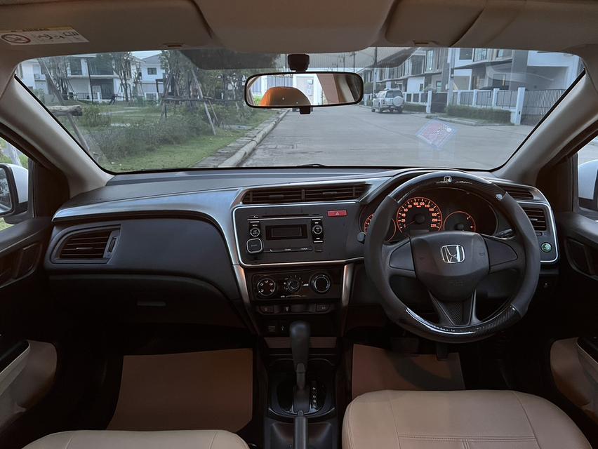 HONDA CITY ออโต้ ปี2015 ไม่แก๊ส รถมือเดียว 4