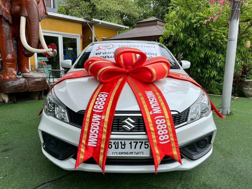  Suzuki Ciaz ตัว GL ปี2023 เครื่องยนต์เบนซิน เกียร์AUTO ไมล์แท้ 100%คะวิ่งมาคะ15,xxxกว่ากิโลคะ 