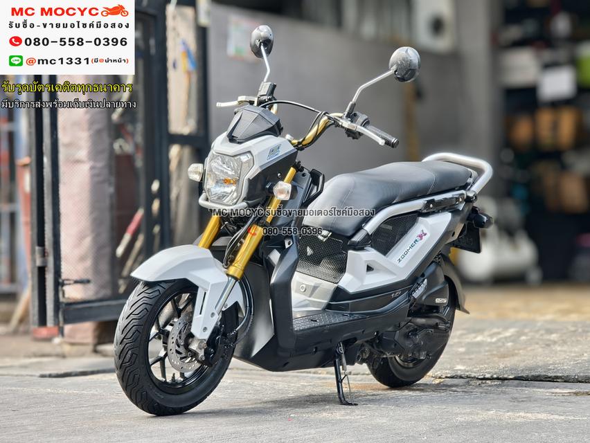 Zoomer x ไมล์ดิจิตอล ล้อแมก เครื่องเดิมเสียงเงียบ ใช้งานได้ปกติ มีเล่มเขียวชุดโอนให้ครบ NO1220 2