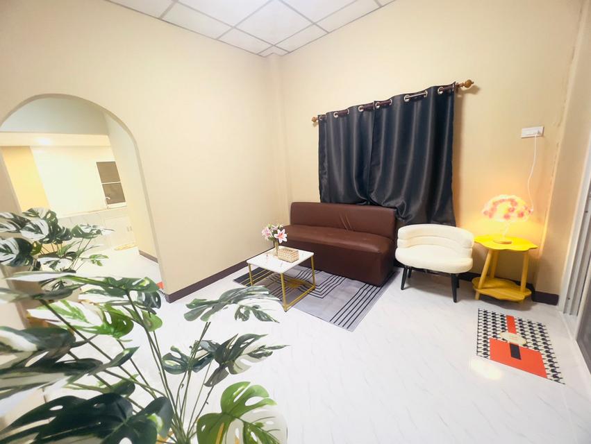 หมู่บ้านอมรทรัพย์ เลียบวารี (คู้ขวา) เขตหนองจอก บ้านเดี่ยวชั้นเดียว 21 ตารางวา 2 ห้องนอน รีโนเวทใหม่ 8