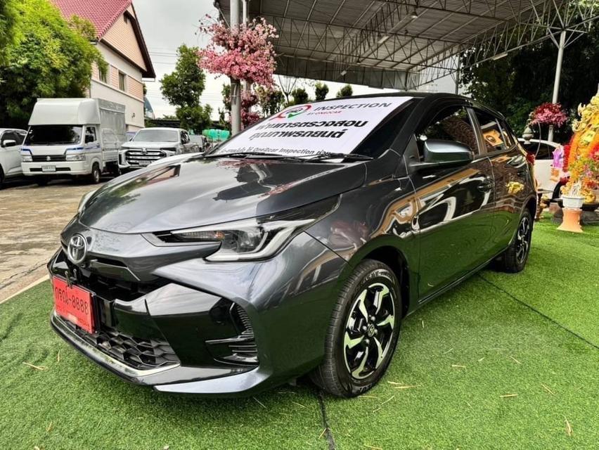 #TOYOTA YARIS รุ่น SPORT เครื่อง1.2cc. เกียร์AUTO ปี 2024 #รถมือเดียวป้ายเเดงไมล์แท้100%คะ