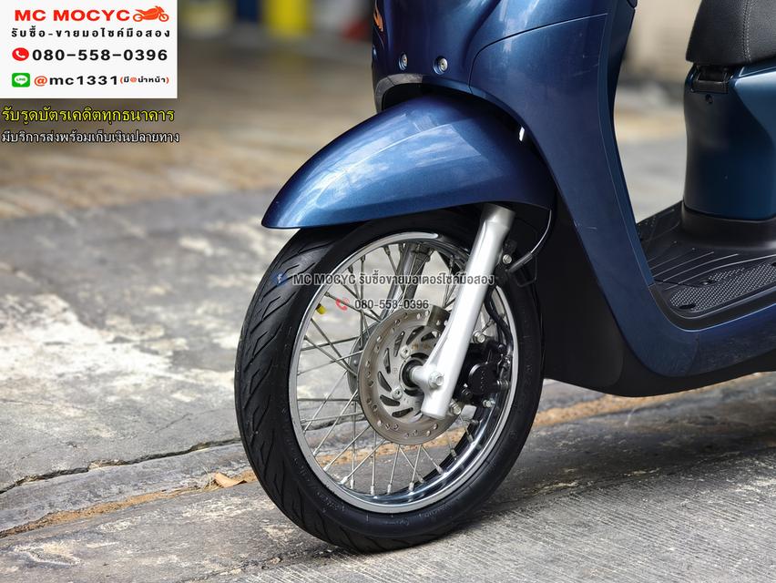 Scoopy i 2021 วิ่ง6000โล รถบ้านมือเดียว เครื่องท่อเดิม เล่มเขียวชุดโอนครบ No1210    12