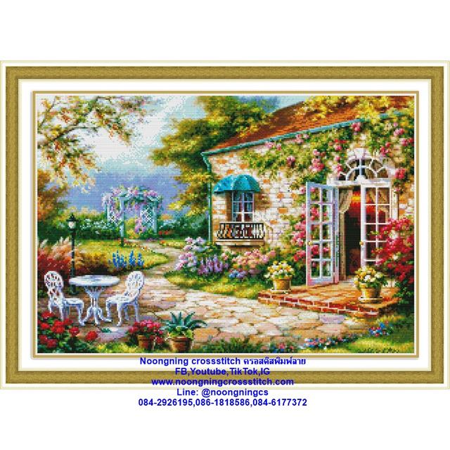 ร้าน Noongning Cross stitch ครอสติสพิมพ์ลาย จำหน่ายอุปกรณ์ครอสติส ภาพติดเพชร699 3