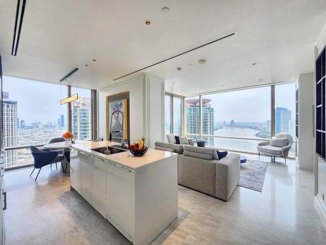 Five-Star Lifestyle by the River - 2BR at Four Seasons near BTS Saphan Taksin 1
