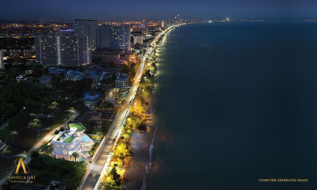Asongkhai : Ultra-Luxury Beachfront Pool Villa in Pattaya