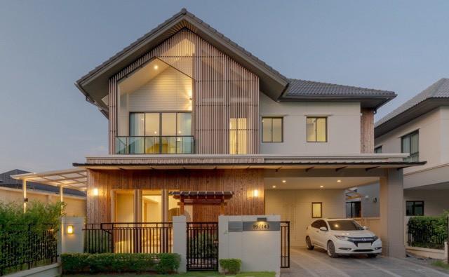 ขายบ้านเดี่ยวหรู 2ชั้น โครงการ Bangkok Boulevard ศรีนครินทร์ บางนา ตกแต่ง Built-in ทั้งหลัง ตกแต่งสไตล์ญี่ปุ่น พร้อมเข้าอยู่ 1